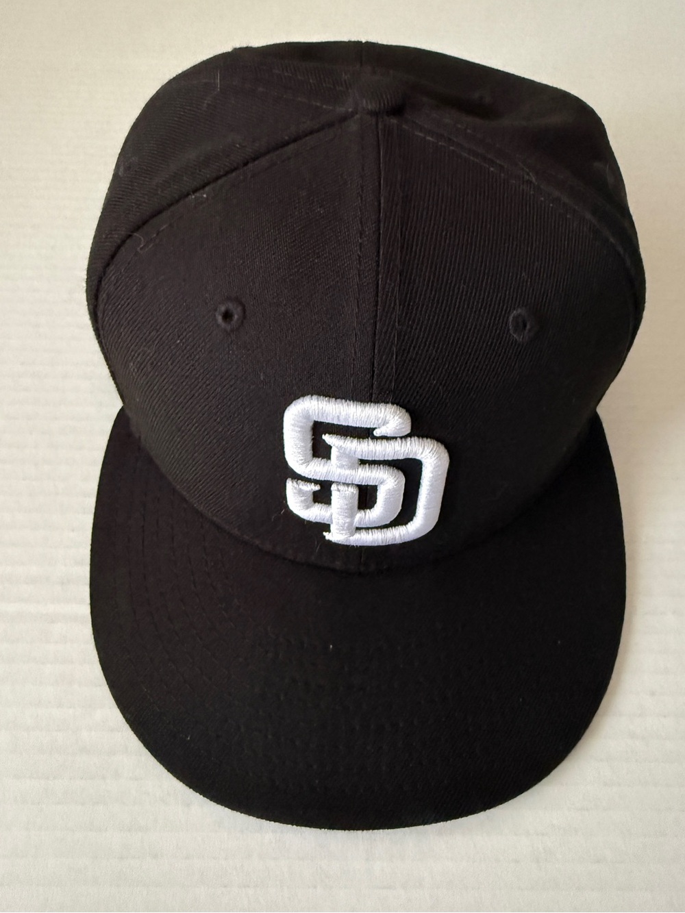 59Fifty New Era MLB San Diego Padres Black Baseball Cap Embroidered Hat Snapback